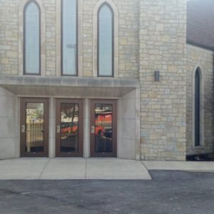 Erie Shore® Regular split veneer on Findlay, Ohio Church